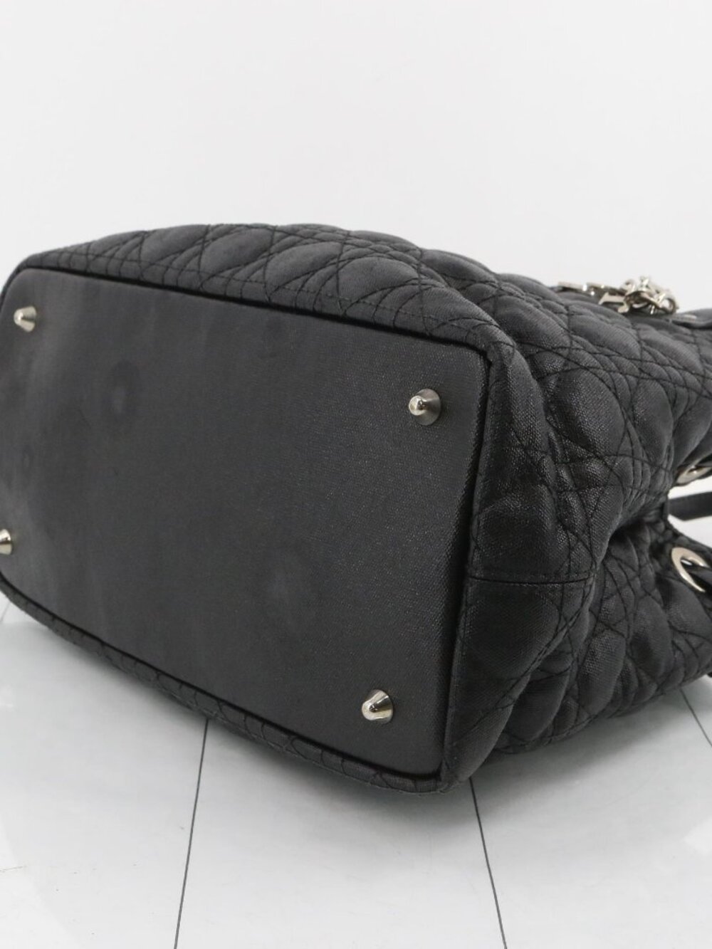 Dior Black Cannage Tote - Picture 3 of 3